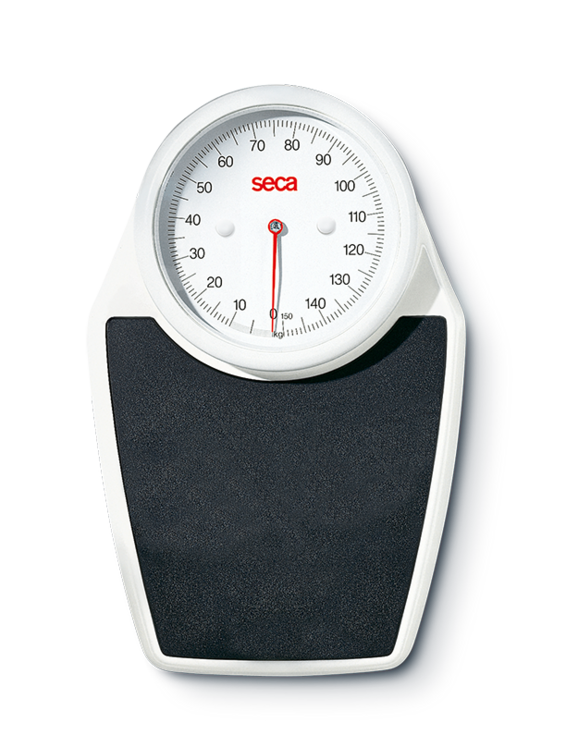 Mechanical personal scales with fine 500 g graduation